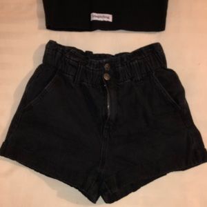 Black Summer Shorts